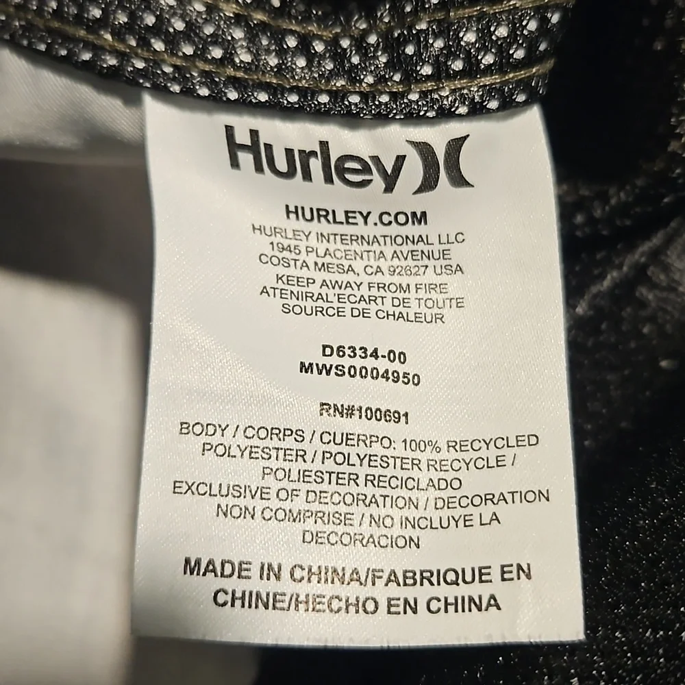 Hurley Dri-Breathe Board Shorts 36x8.5 Recycled Polyester NWOT
